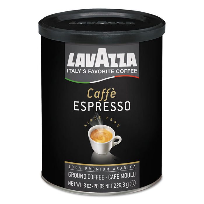 Caffe Espresso Ground Coffee, Medium Roast, 8 oz Can