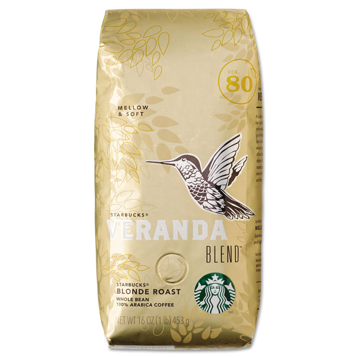 VERANDA BLEND Coffee, Whole Bean, 1 lb Bag