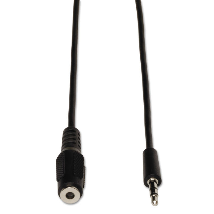 3.5mm Mini Stereo Audio Extension Cable for Speakers and Headphones (M/F), 6 ft.