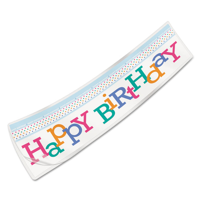 Single-Sided Self-Seal Laminating Roll, 9.5 mil, 16" x 10 ft, Gloss Clear