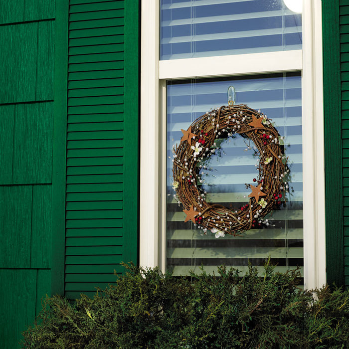 All Weather Hooks and Strips, Plastic, Medium, 2 Hooks and 4 Strips/Pack