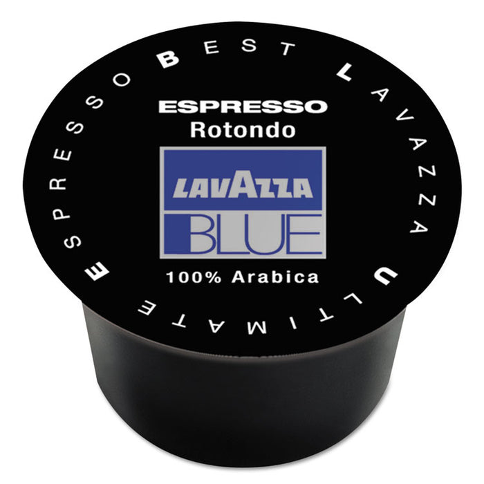 BLUE Espresso Capsules, Rotondo-Dark Roast, 9 g, 100/Box