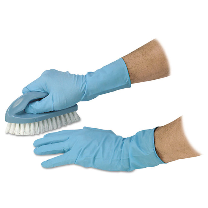 DiversaMed Disposable Powder-Free Exam Nitrile Gloves, X-Large, Blue, 50/Box
