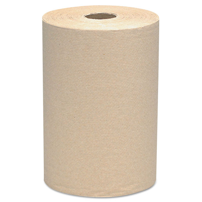 Essential Hard Roll Towel, 2" Core, 8 x 800 ft, Brown