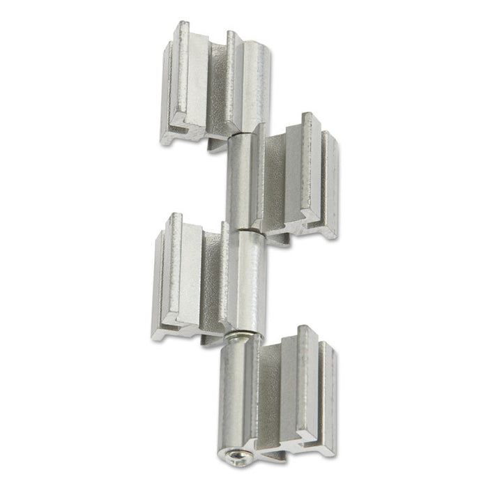 Rumba Whiteboard Screen Accessories, Ganging Connector Set, Silver