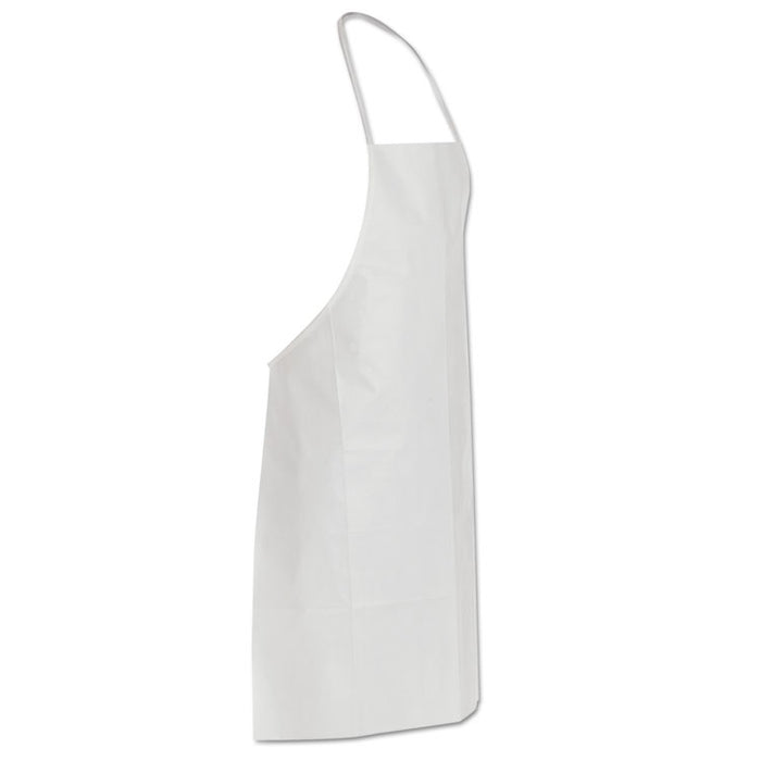 Tyvek Apron, White, One Size Fits All, 100/Carton