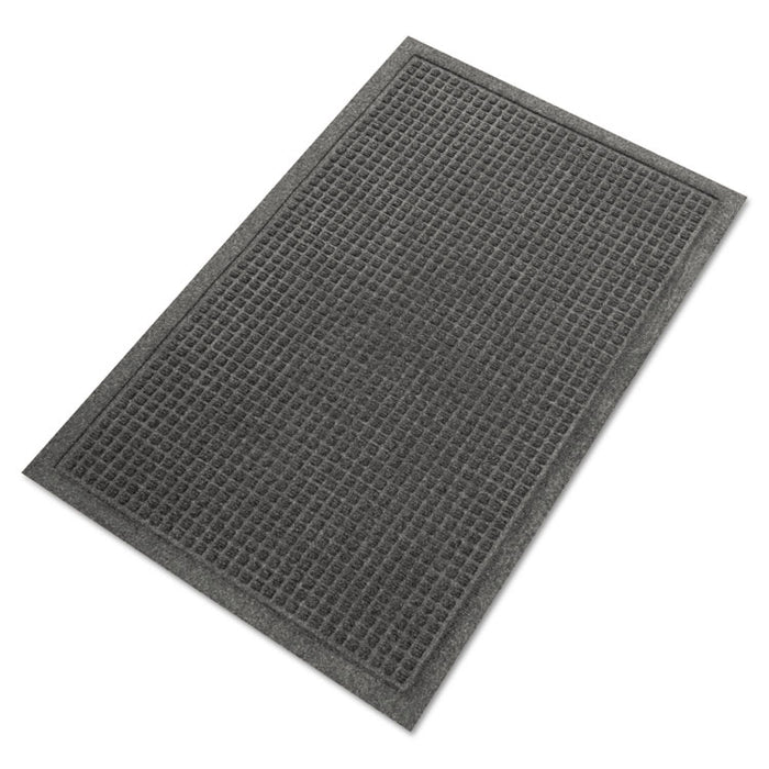 EcoGuard Indoor/Outdoor Wiper Mat, Rubber, 24 x 36, Charcoal