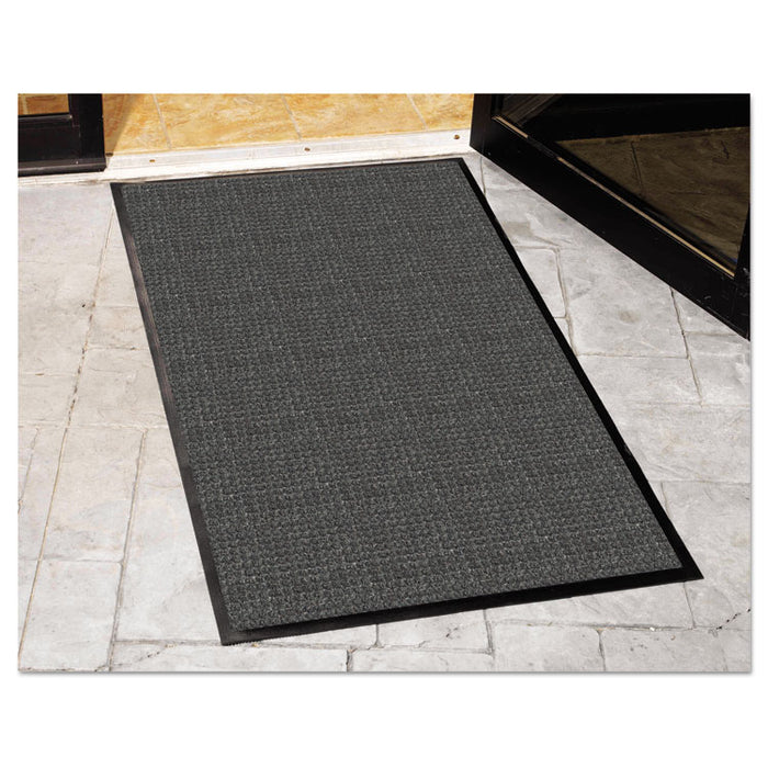 WaterGuard Indoor/Outdoor Scraper Mat, 36 x 120, Charcoal