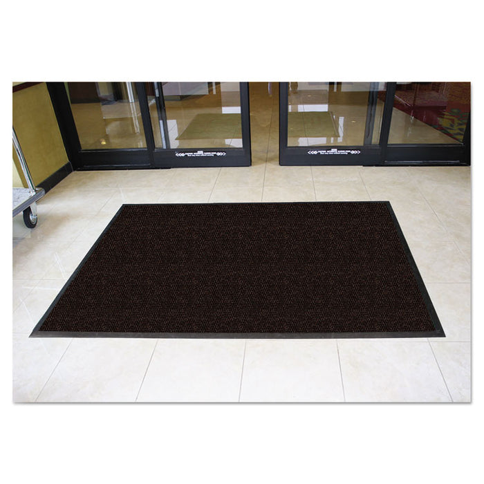 EliteGuard Indoor/Outdoor Floor Mat, 36 x 60, Chocolate