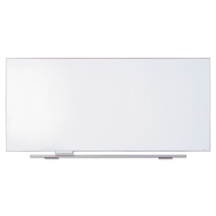 Polarity Magnetic Porcelain Dry Erase White Board, 96 x 44, Aluminum Frame