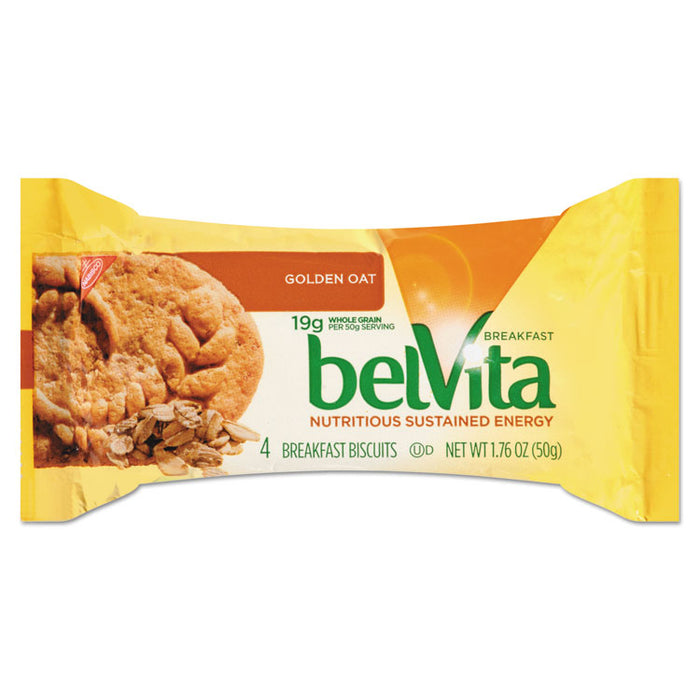 belVita Breakfast Biscuits, Golden Oat, 1.76 oz Pack