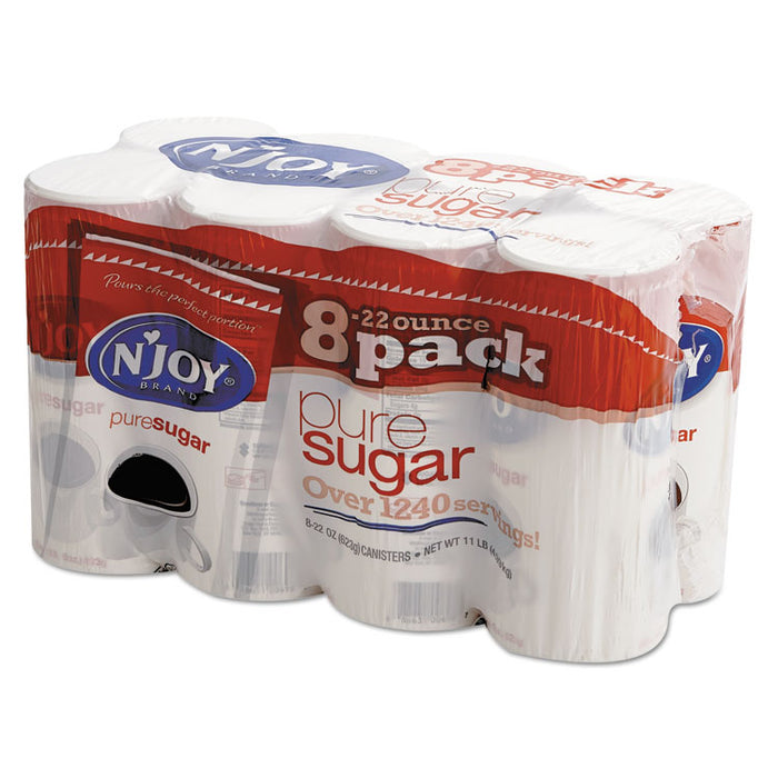 Pure Sugar Cane, 22 oz Canisters, 8/Carton