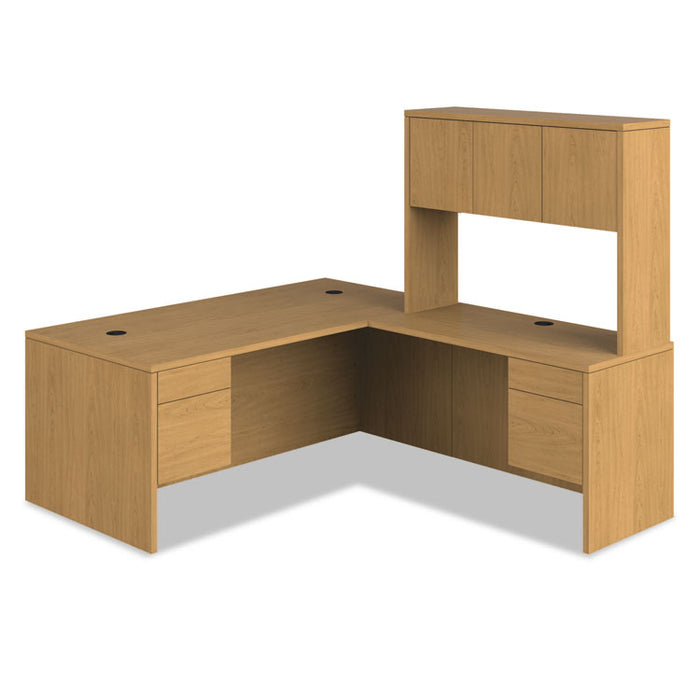 10500 Series 3/4 Height Pedestal Desk, 66w x 30d x 29.5h, Harvest