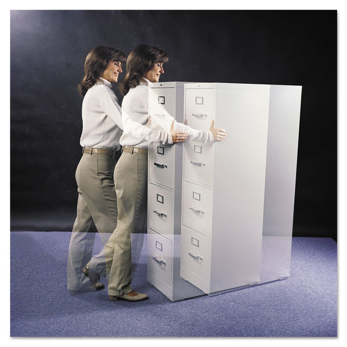 Cabinet Floor Savers, Triangular, 7w x 1.13d x 8h, Beige, 4/Pack