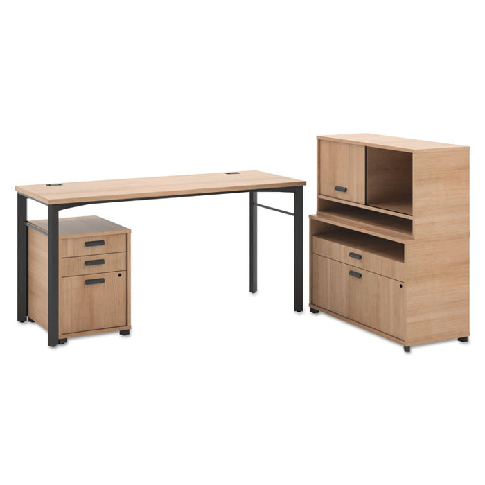 Manage Series Worksurface, Laminate, 60w x 23.5d x 1h, Wheat