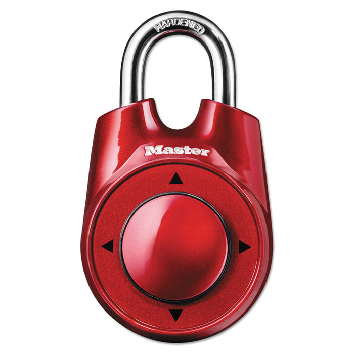 Speed Dial Set-Your-Own Combination Lock, 2" Wide, Assorted