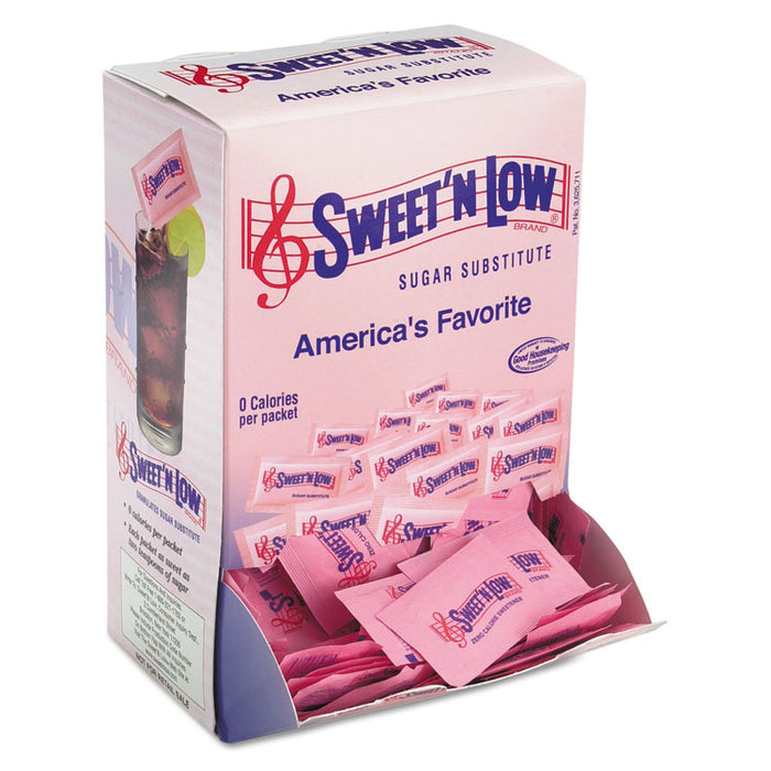 Zero Calorie Sweetener, 1 g Packet, 400 Packet/Box, 4 Box/Carton