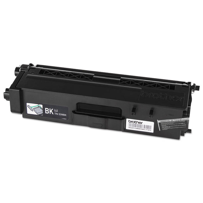 TN339BK Super High-Yield Toner, 6000 Page-Yield, Black