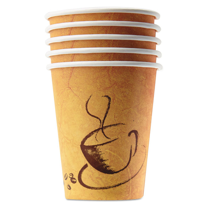 Premium Paper Hot Drink Cups, Paper, 8 oz., 600/Carton