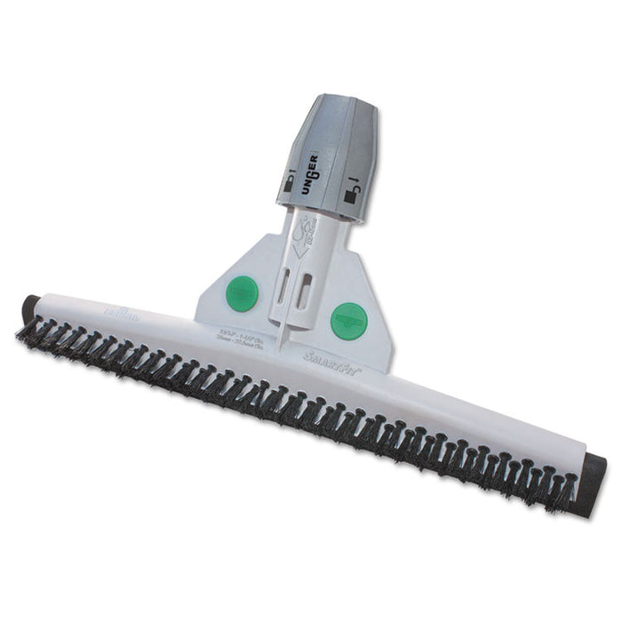 SmartFit Sanitary Brush, 22", Black/White