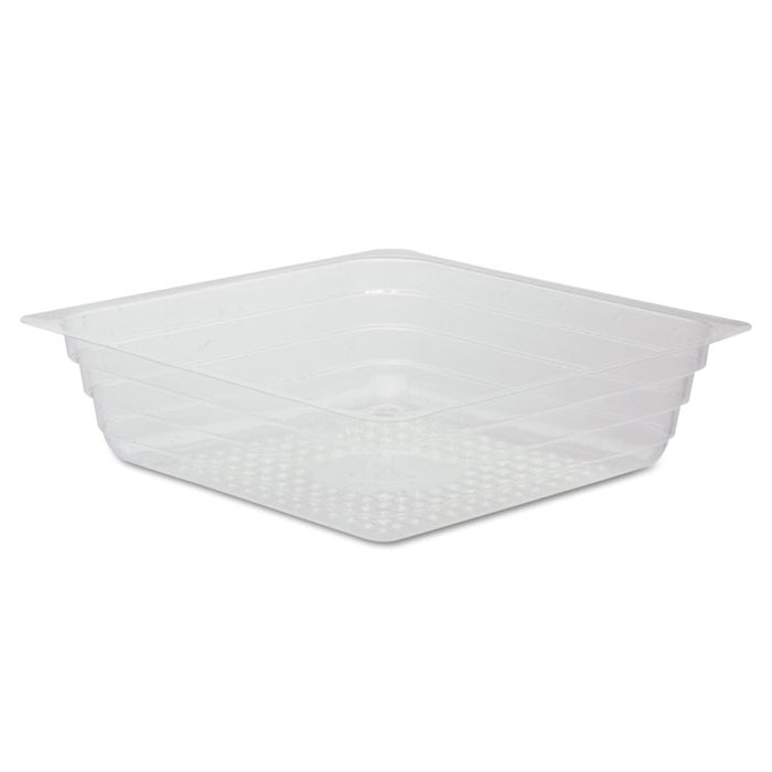 Reflections Portion Plastic Trays, Shallow, Clear, 3-1/2x3-1/2x1, 4oz, 2500/CT