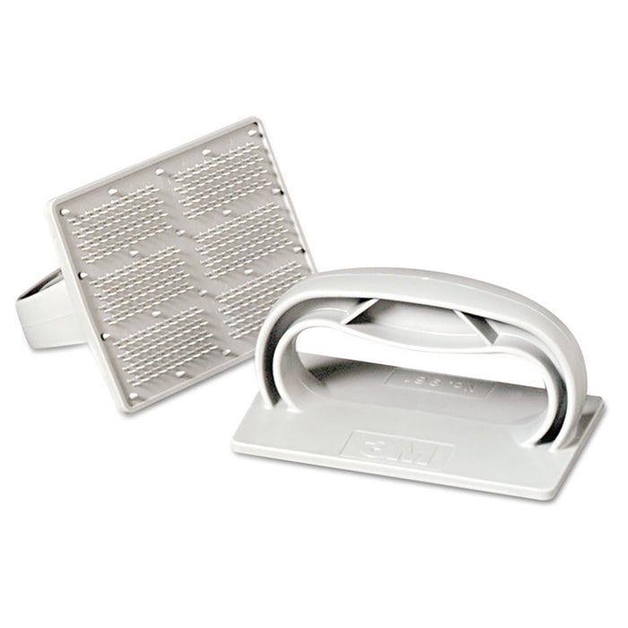 Twist-Lok Pad Holder, 3 1/2" x 4 3/4" x 2 1/2" , Light Gray, 10/Carton