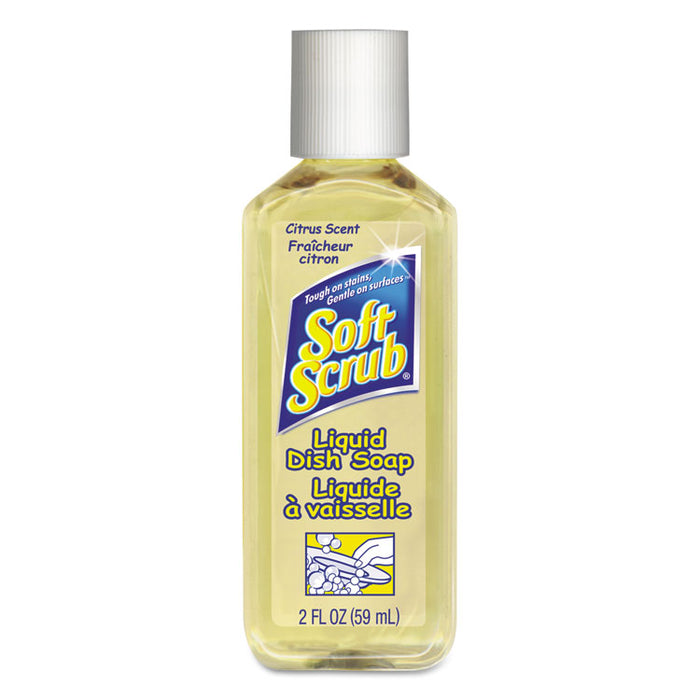 Dishwashing Liquid, Lemon Scent, 2oz Bottle, 144/Carton