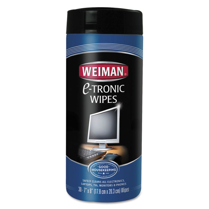 E-tronic Wipes, 5 x 7, 30/Canister