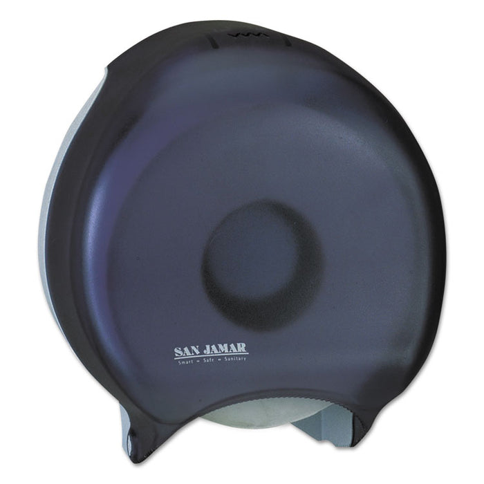 Single 12" JBT Bath Tissue Dispenser, 1 Roll, 12 9/10x5 5/8x14 7/8, Black Pearl