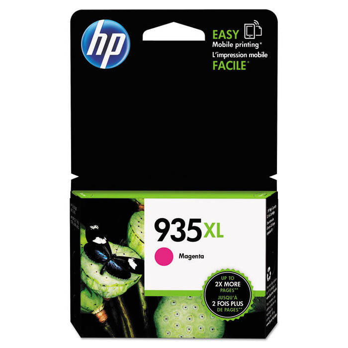 HP 935XL, (C2P25AN) High Yield Magenta Original Ink Cartridge