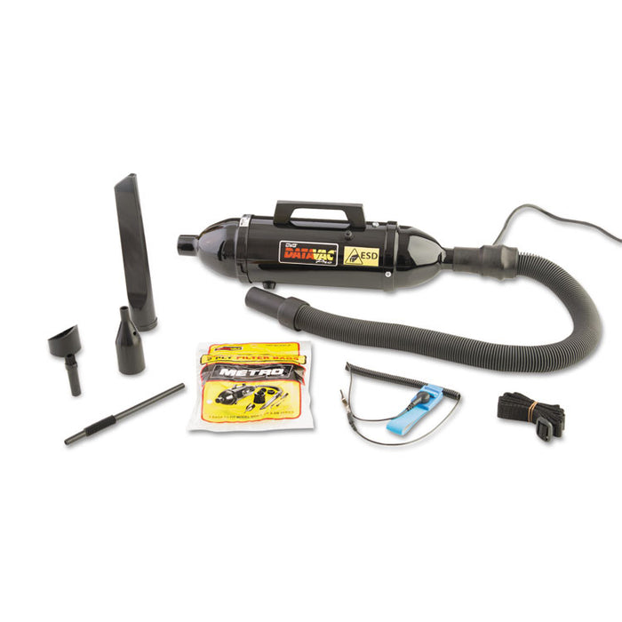 DataVac® Tech Series ESD Safe/Anti-Static Vacuum/Blower, 120V, Black