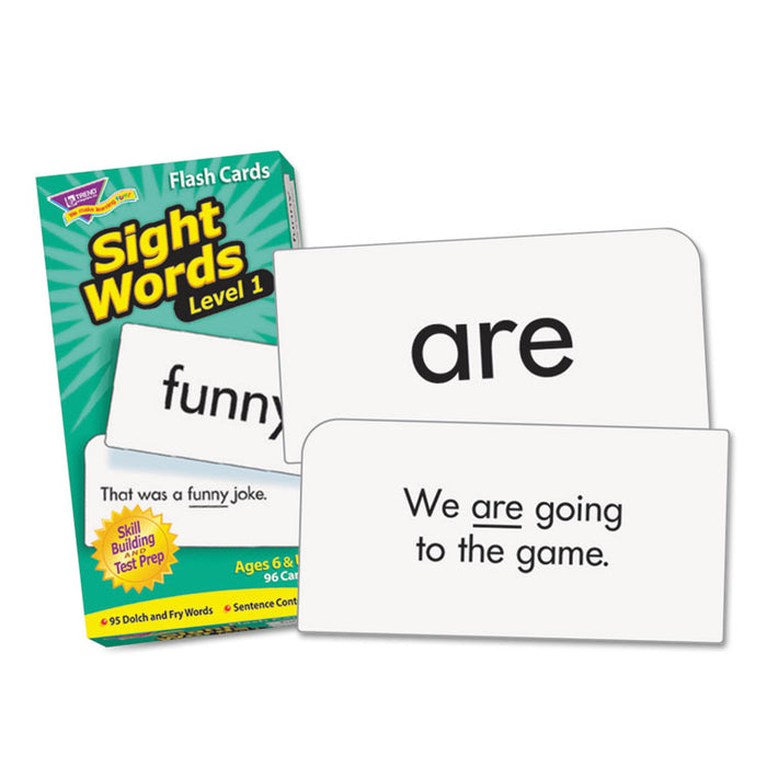 Skill Drill Flash Cards, 3 x 6, Sight Words Set 1