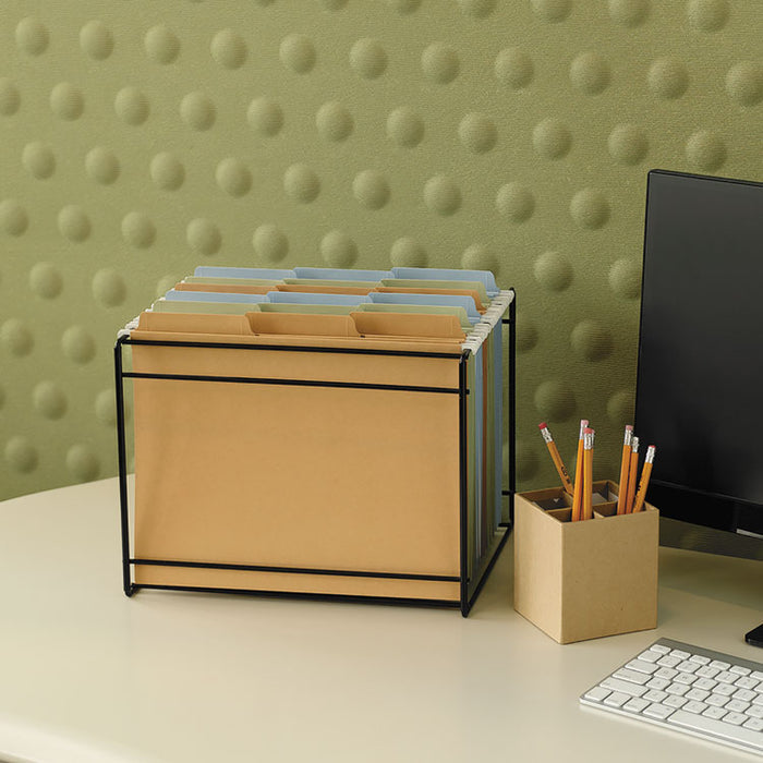 FasTab Hanging Folders, Letter Size, 1/3-Cut Tab, Assorted, 18/Box