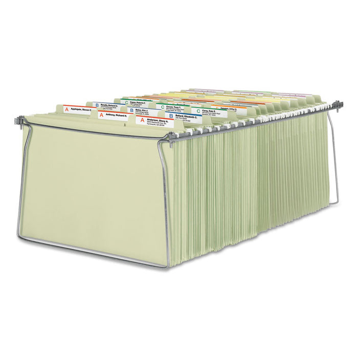 Hanging Folder Frame, Legal Size, 23-27" Long, Steel, 2/Pack