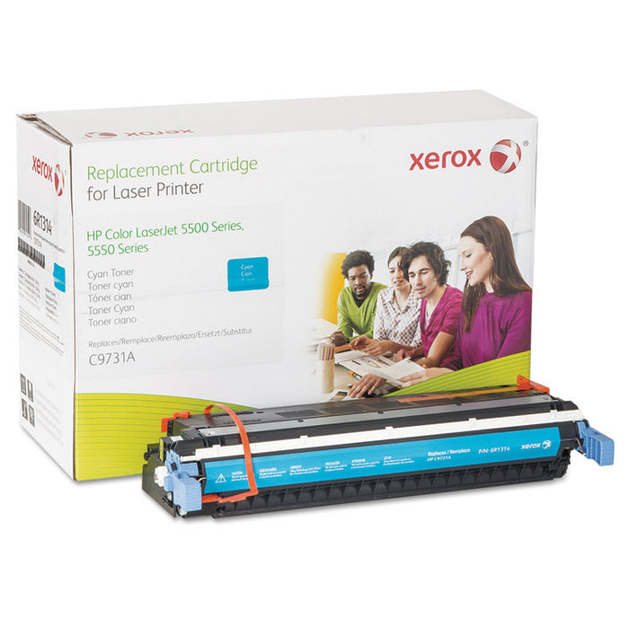 006R01314 Replacement Toner for C9731A (645A), Cyan