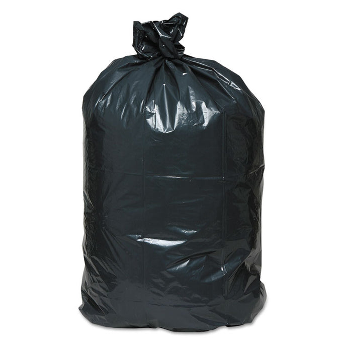 Super Value Pack Contractor Bags, 42 gal, 2.5 mil, 33" x 48", Black, 50/Carton