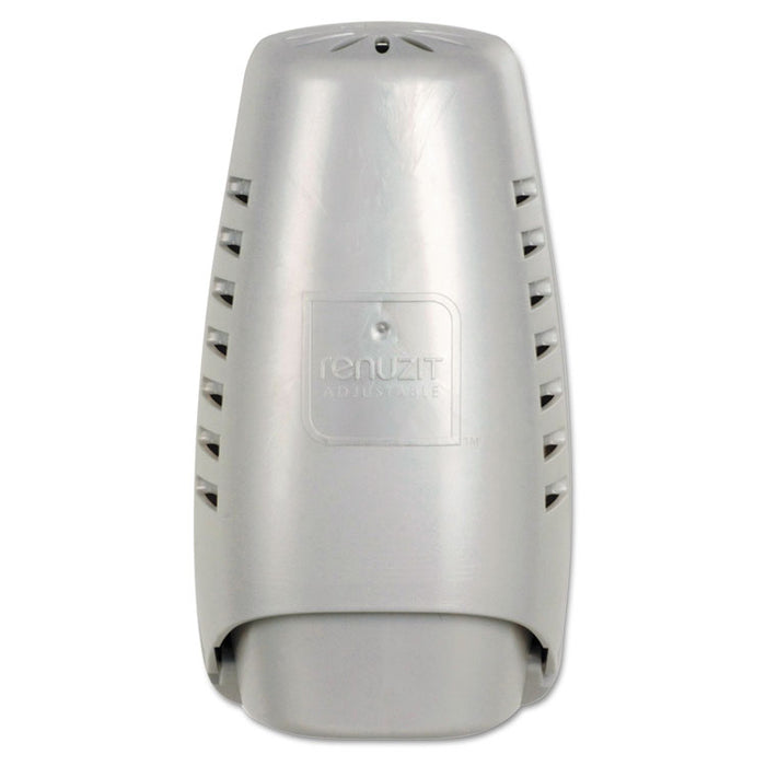 Wall Mount Air Freshener Dispenser, 3.75" x 3.25" x 7.25", Silver