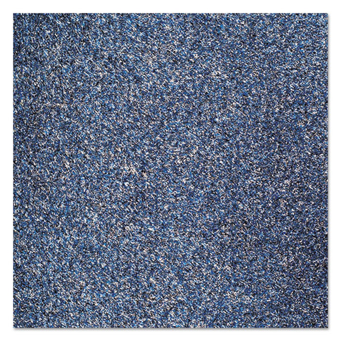 Rely-On Olefin Indoor Wiper Mat, 36 x 120, Marlin Blue