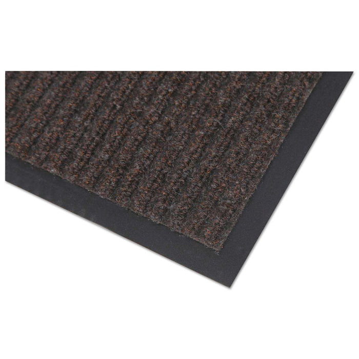 Needle Rib Wipe and Scrape Mat, Polypropylene, 36 x 60, Brown