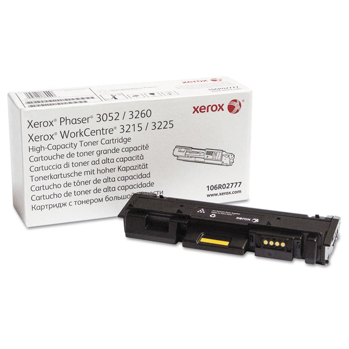 106R02777 High-Yield Toner, 3000 Page-Yield, Black