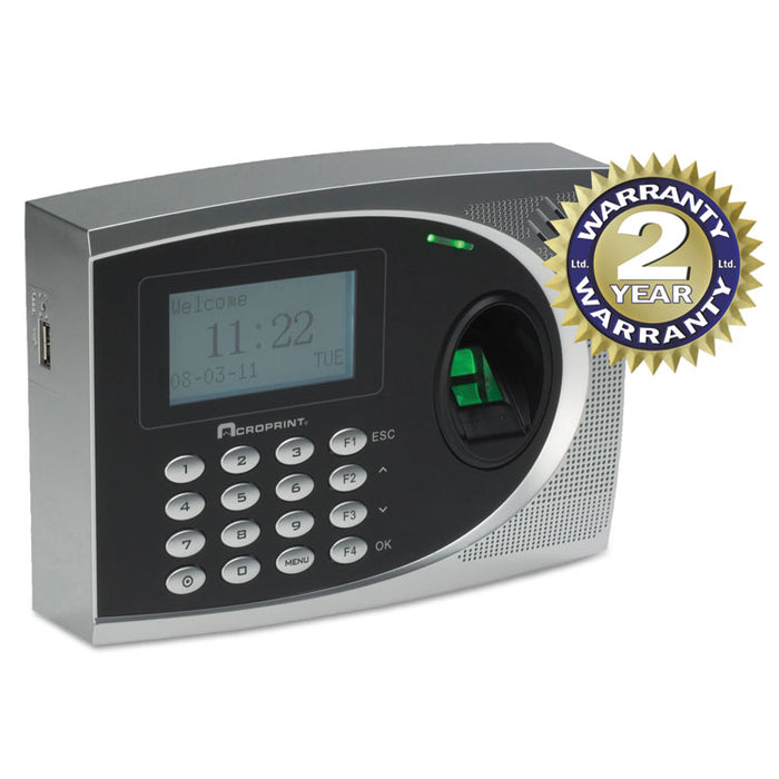 timeQplus Biometric Time and Attendance System, Automated