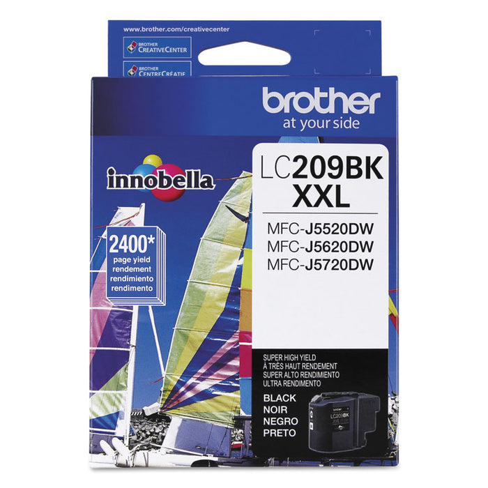 LC209BK Innobella Super High-Yield Ink, 2400 Page-Yield, Black
