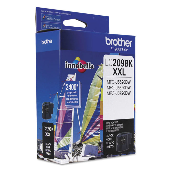 LC209BK Innobella Super High-Yield Ink, 2400 Page-Yield, Black