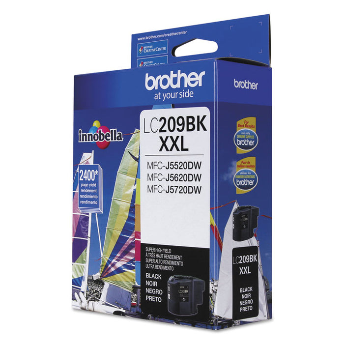 LC209BK Innobella Super High-Yield Ink, 2400 Page-Yield, Black