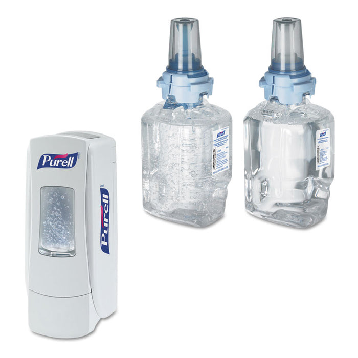 ADX-7 Dispenser, 700 mL, 3.75" x 3.5" x 9.75", White