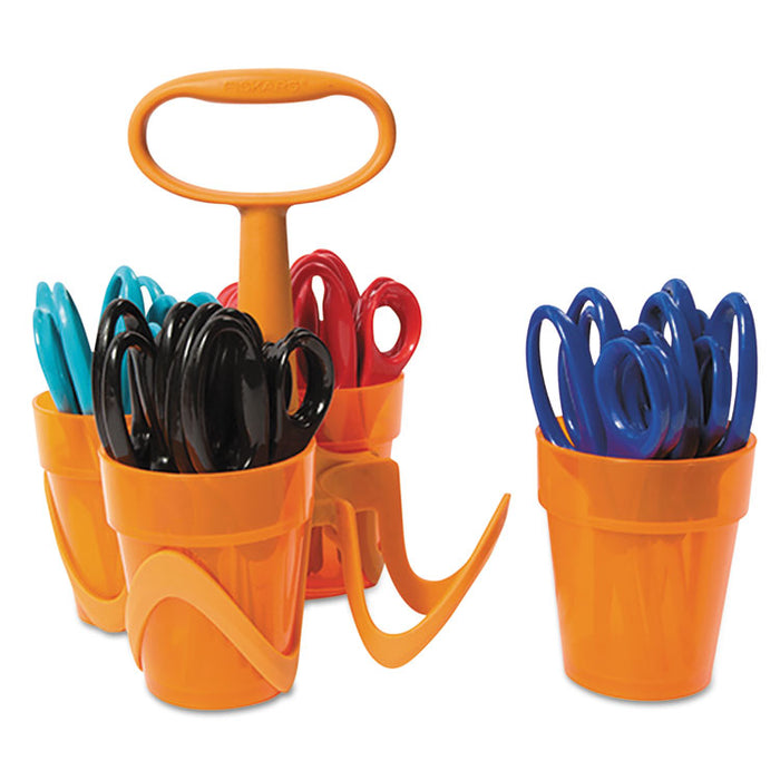 Classpack Caddy, 5" Long, 1.6" Cut Length, Assorted Straight Handles, 24/Set