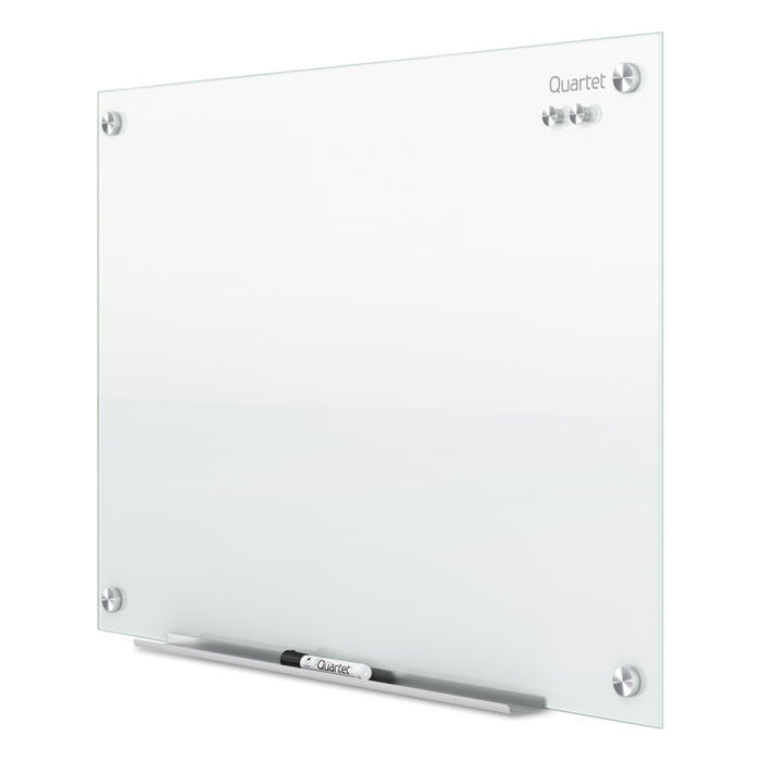 Infinity Magnetic Glass Marker Board, 96 x 48, White