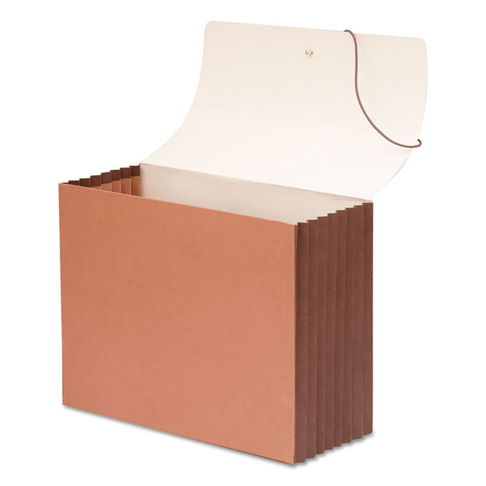 TUFF Expanding Wallets, 7" Expansion, 1 Section, Legal Size, Redrope