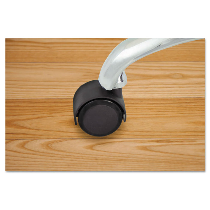 Deluxe Duet Casters, Polyurethane, B and K Stems, 110 lbs/Caster, 5/Set