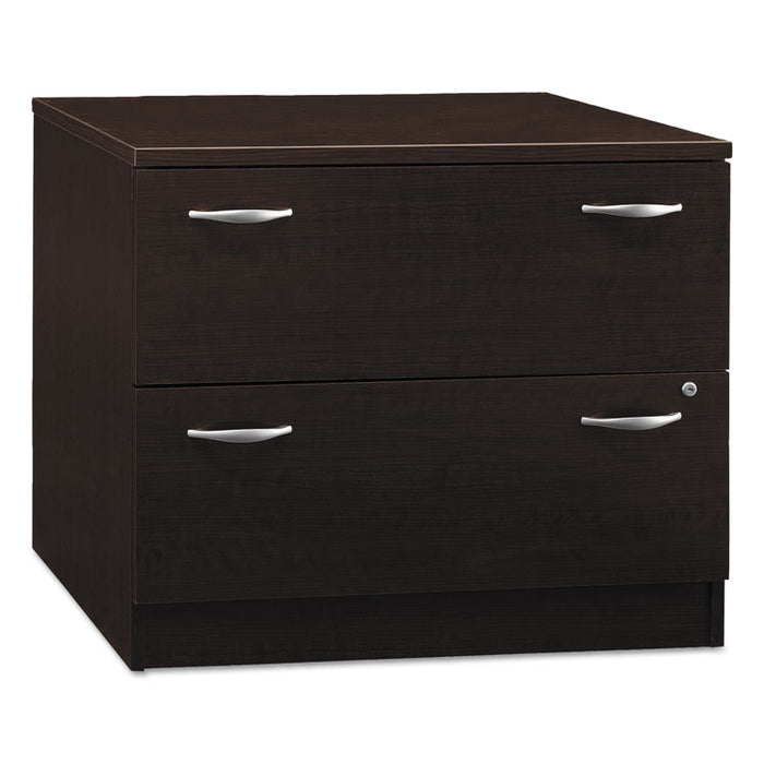 Series C 2-Drawer Lateral File, 35.75w x 23.38d x 29.88h, Hansen Cherry/Graphite Gray